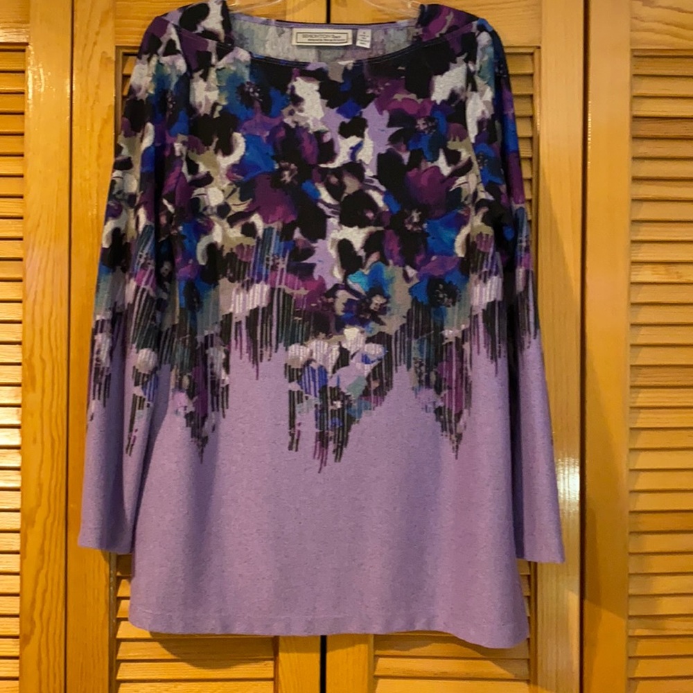 Lavender long sleeve shirt S - Picture 1 of 3